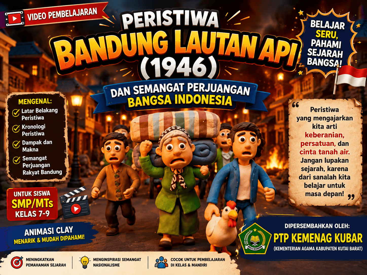 Peristiwa Bandung Lautan Api (1946) dan Semangat Perjuangan Bangsa Indonesia